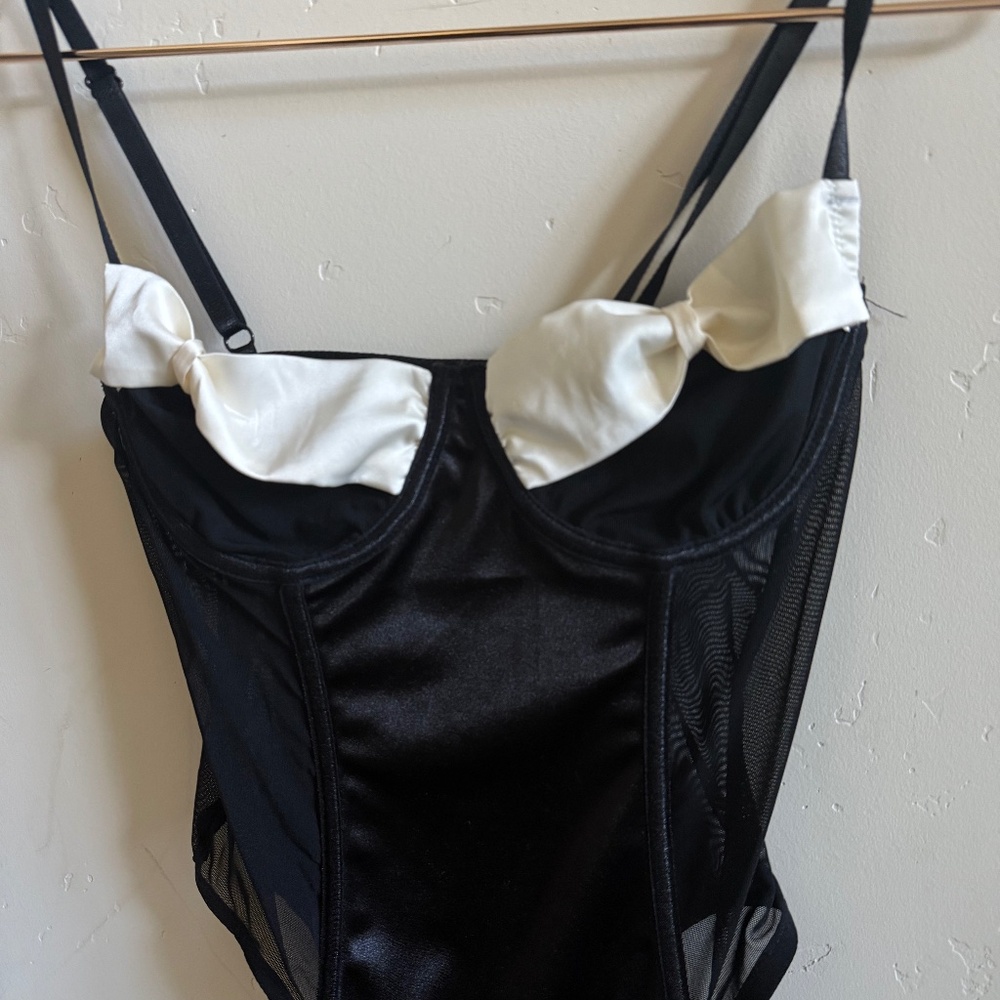 Forever 21 Bow Bodysuit